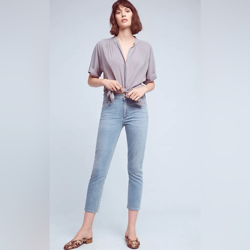 Citizens of Humanity Rocket Crop High Rise Skinny Jeans